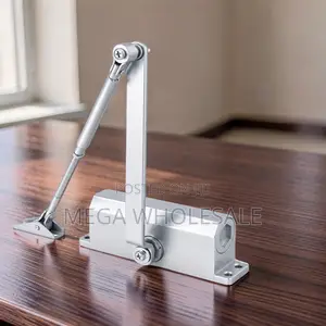 Automatic Hydraulic Door Closer - Mwili wa Fedha wa Alumini