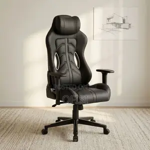 Ergonomic Leather Gaming Chair - Brand New