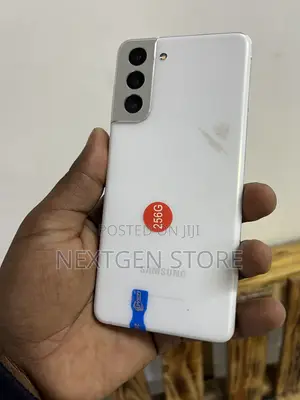 Samsung Galaxy S21 5G 256GB Nyeupe