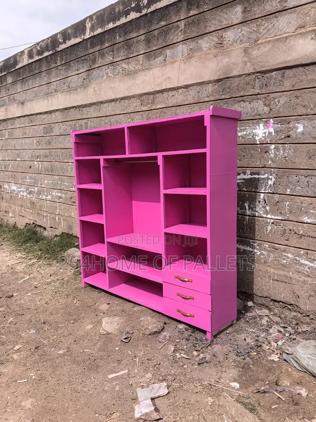 Wodi Kubwa ya Pallet Pink 6x6 - 1