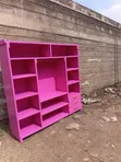 Wodi Kubwa ya Pallet Pink 6x6 - 2