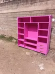 Wodi Kubwa ya Pallet Pink 6x6 - 3