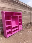 Wodi Kubwa ya Pallet Pink 6x6 - 4