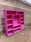 Wodi Kubwa ya Pallet Pink 6x6 - 5
