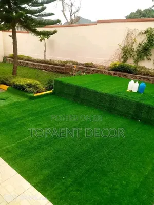 Drainage Enabled Outdoor Turf Grass Carpets Installation