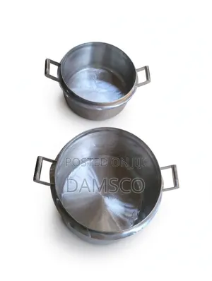 Sufuria za Chuma cha Kutolea Nje (Heavy-Duty Stainless Steel)