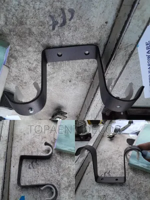 Double Ceiling Brackets for Curtain Rods
