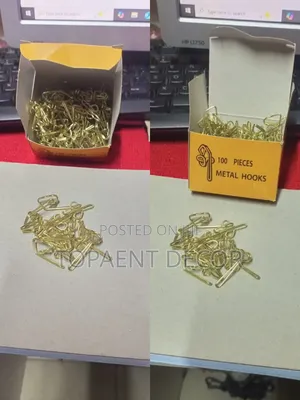 Metal Curtain Hooks - Box of 100