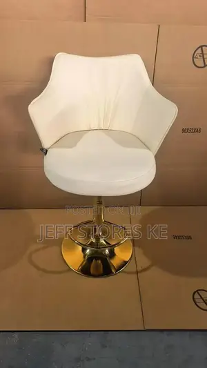 Kiti cha Baa cha Dhahabu Nyeupe cha Ubora