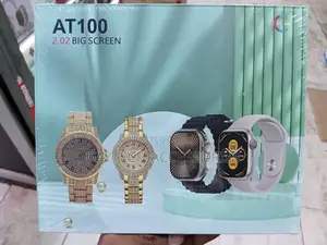 AT100 Couple's Smart Watches - Brand New
