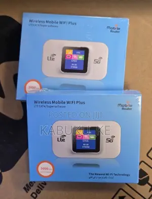Portable 5G LTE Mifi with 3000mAh Battery