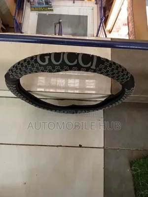 Kifuniko cha Steering Wheel cha Gucci - Kifaa cha Mambo ya Ndani ya Gari ya Kifahari