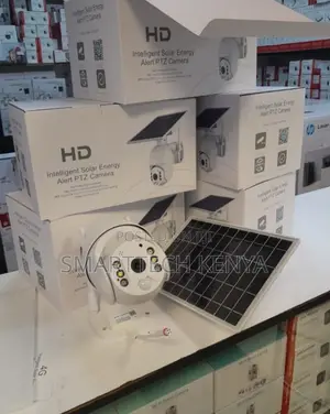 UBox 4G Solar PTZ Security Camera 360° Outdoor CCTV