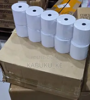 Pakiti ya Kisasa ya Roli 50 za Karatasi ya Joto 80mm x 79mm