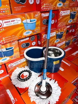 Metallic Spin Mop Imerejeshwa