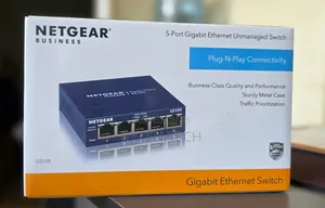 NetGear GS105 Switch ya Gigabit ya Bandari 5
