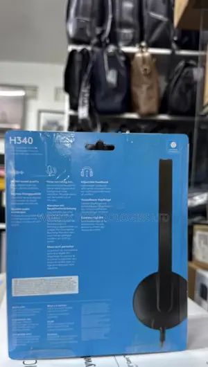 Logitech H340 USB Headset ya Kompyuta