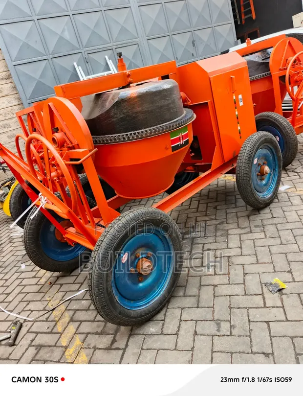 Titan 500L Indian Concrete Mixer (6.5 HP Diesel) - 1