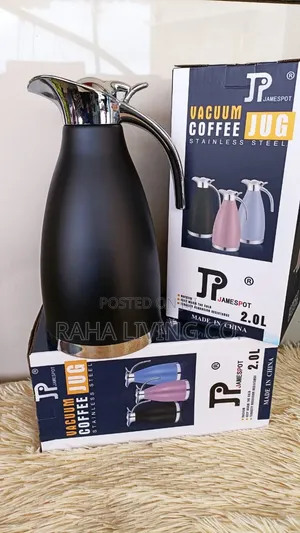 JP Flask 2.0 Litres Black Thermal Storage