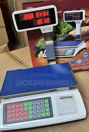 50kg Weighing Scale ya Umeme na Printer ya Receipt