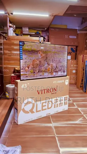 Vitron 43 Inch QLED TV - Brand New