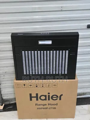 Haier 60cm Kitchen Hood HXP60P-275B - Nyeusi