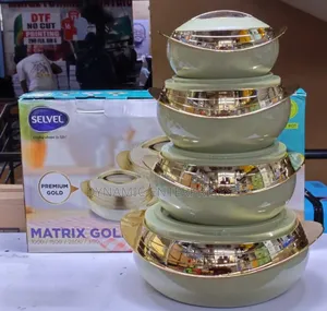 Seti ya Hotpots 4pcs Matrix Gold