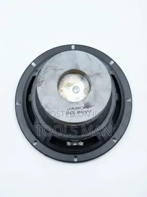 Jason 8-inch 80W Subwoofer Speaker Coil Mbili 2Ω