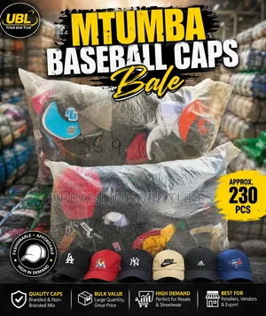 Mabale ya Kofia za Baseball (Takriban vipande 230)