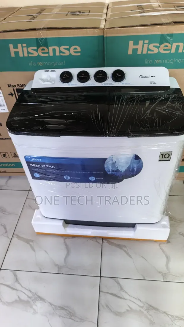 Midea 10kg Semi-Automatic Twin Tub Washing Machine - 1