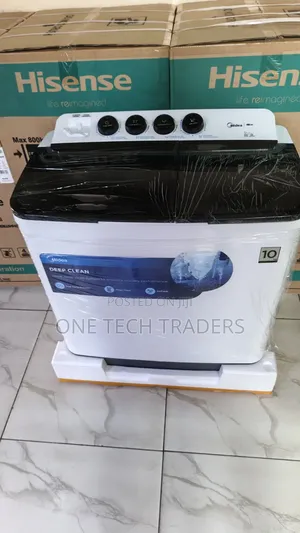 Midea 10kg Semi-Automatic Twin Tub Washing Machine