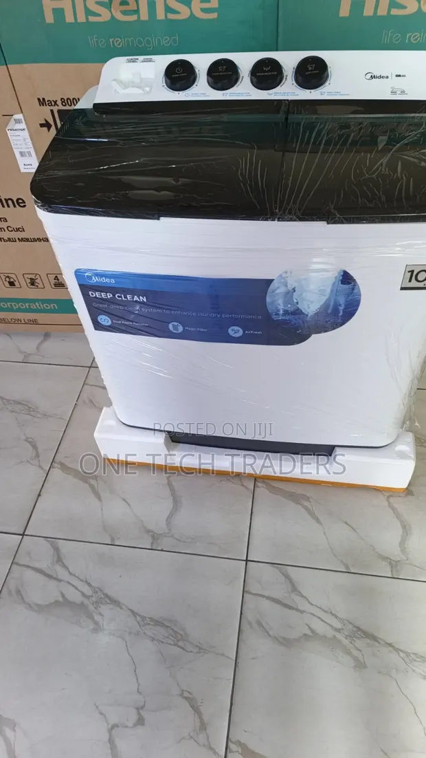 Midea 10KG Semi-Automatic Twin Tub Washing Machine - 1