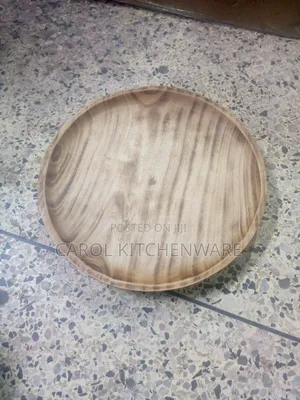 16 Inch Wooden Platter