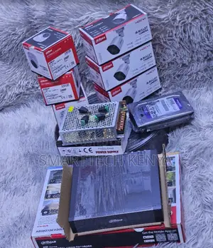 Dahua 4 Channel CCTV Kit with 4 Cameras