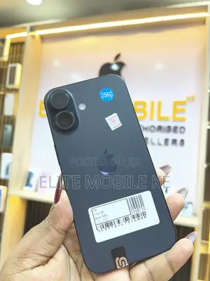 Apple iPhone 16 256GB Nyeusi