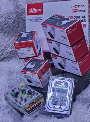 Dahua 4-Channel CCTV Camera Kit (2MP)