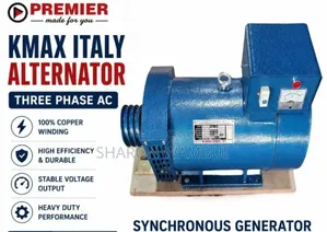 New 15HP K-Max Synchronous Generator (3-Phase)