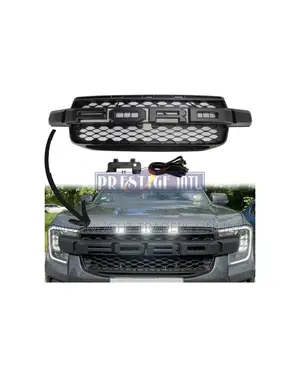 Grille ya Mbele ya Ford Ranger 2022-2025 yenye LED