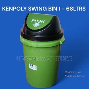 Kenpoly 68L Swing Top Waste Bin