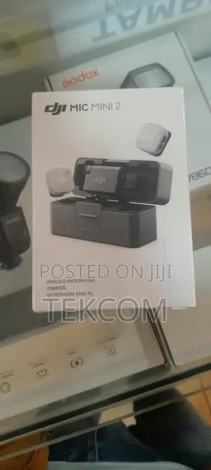 DJI Mic 2 Wireless Microphone Mfumo wa Dual
