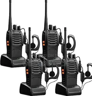 Baofeng BF-888S Walkie Talkies - Pakiti ya 4