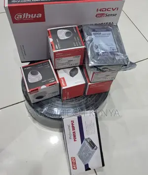 Dahua 4-Camera CCTV Security Package with 4-Channel DVR
