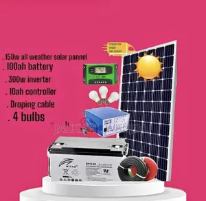 150W All Weather Solar System Kit
