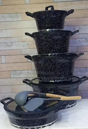 Bosch Regina Granite Cookware Set - Mpya Kabisa
