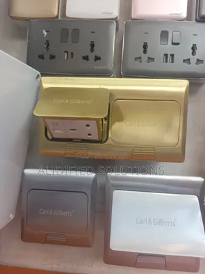 Quality Double Floor Socket with Data Port
