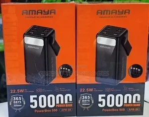 Amaya PowerBox 500 50,000mAh Power Bank 22.5W PD Fast Charge