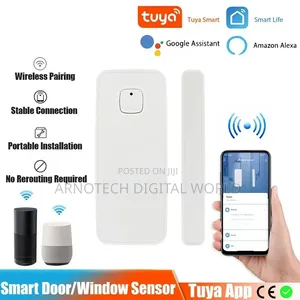 Tuya WiFi Door/Window Sensor Alarm ya Nyumbani