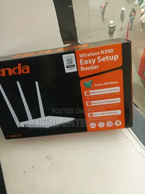 Tenda F3 Wireless Router - Mpya Kabisa