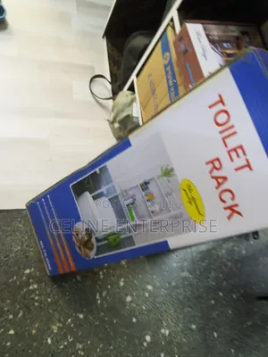 Over-the-Toilet Storage Rack - Modern Bathroom Organizer