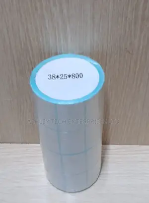 38x25mm Lebo za Thermal - Zinaonekana Wazi & Rahisi Kuchanganua